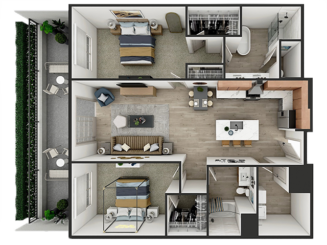 B3.1-3.3 Floor plan layout